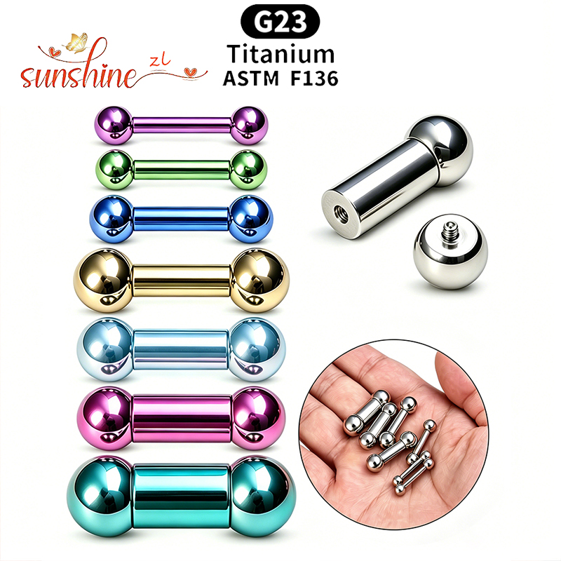 Body Jewelry Implant Grade Titanium - Implant Grade Titanium ASTM F136 Wewnętrzny