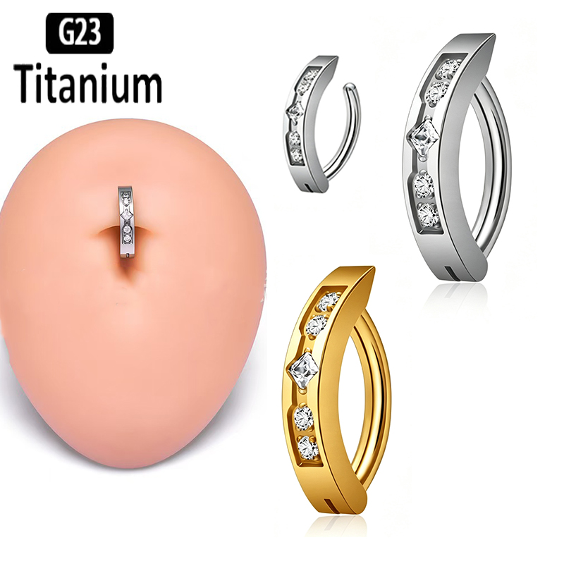 Body Jewelry Implant Grade Titanium - Implant Grade ASTM F136 Tytanowy Pierścień