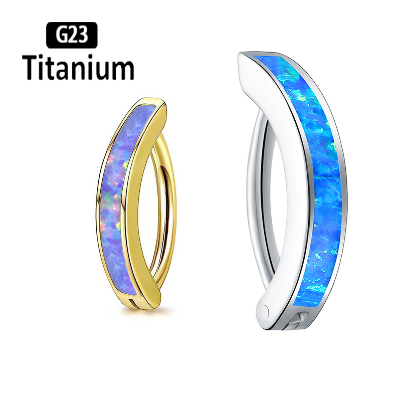 Body Jewelry Implant Grade Titanium - 1 SZT. 14G Tytanowy Pierścień do