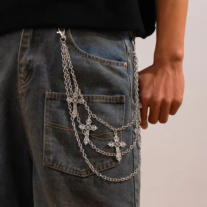 Modny punkowy metalowy łańcusz – Body Jewelry Bulk recenzja i cena