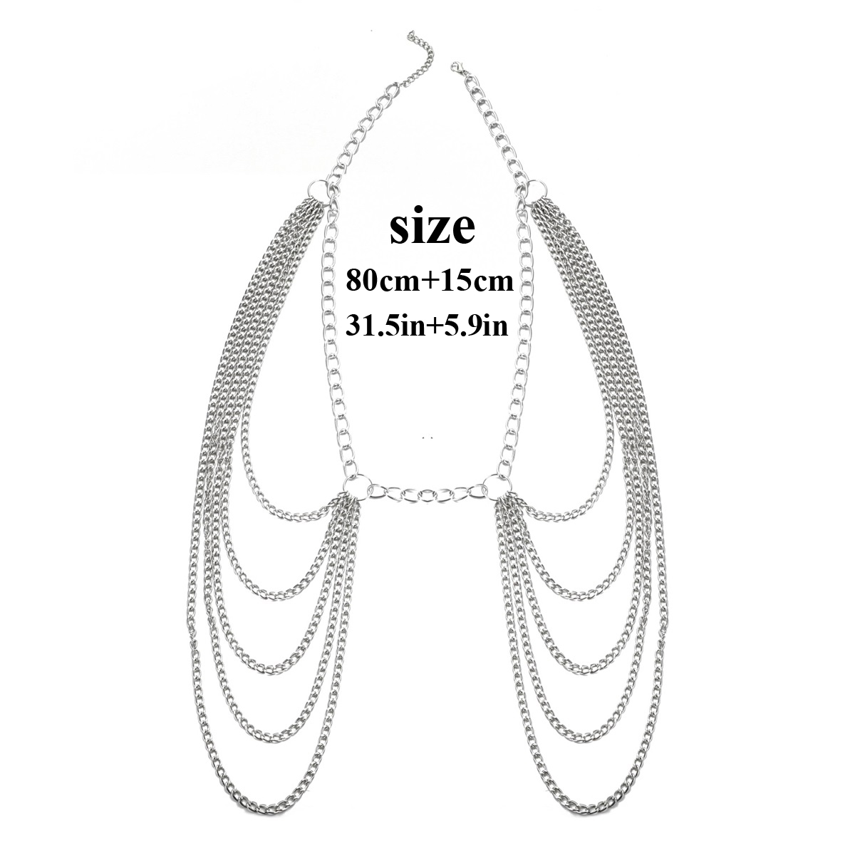 Metalowy łańcuszek w talii Wie – Body Jewelry Bulk recenzja i cena