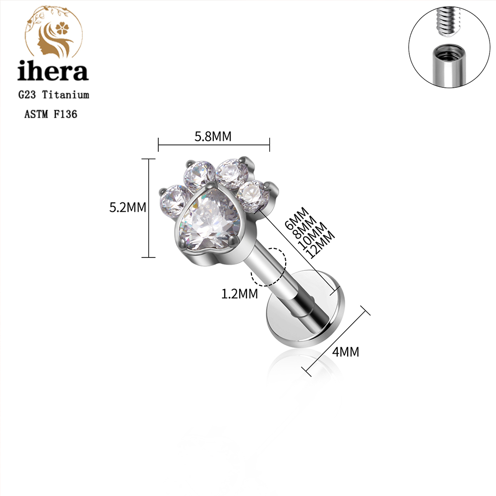 Kolczyk z tytanu ASTM F136 w k – Conch Earring Hoop recenzja i cena