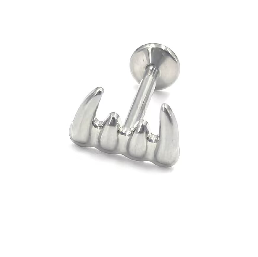 Kolczyk labret z tytanu klasy  – Body Jewelry Implant Grade Titanium recenzja i cena