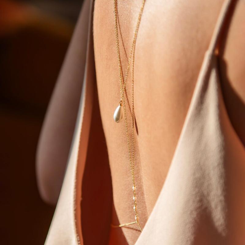 Prosty wielowarstwowy naszyjni – Body Jewelry Necklace recenzja i cena