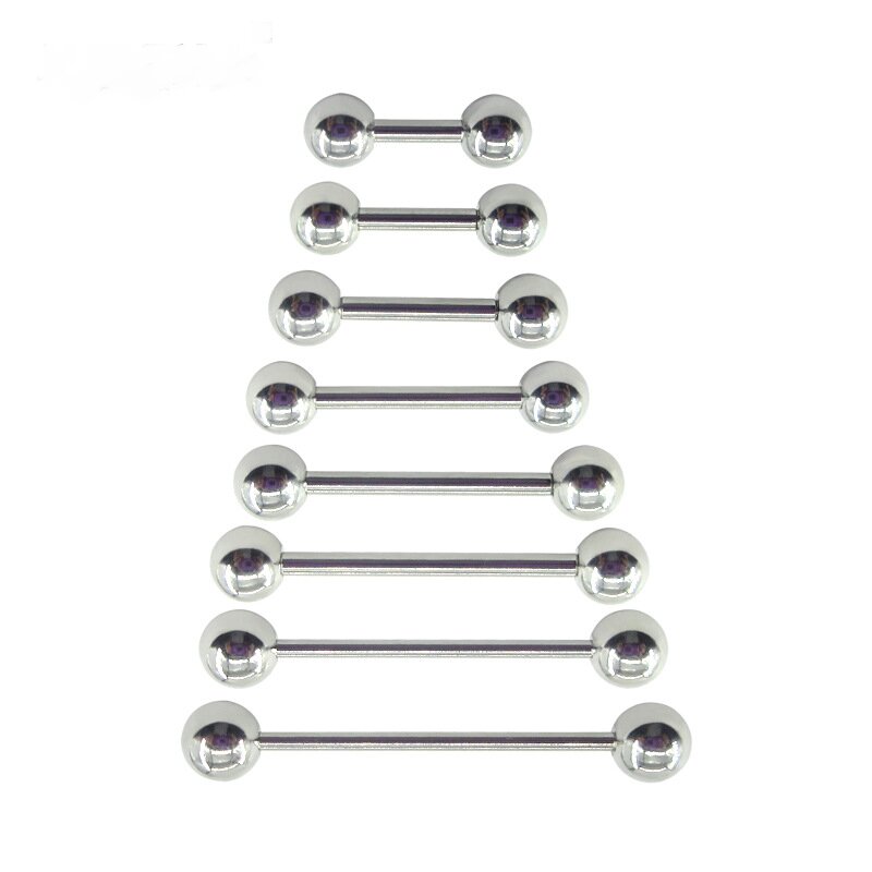2 sztuki 0.8mm ze stalowe dług – Tongue Barbell Straight recenzja i cena
