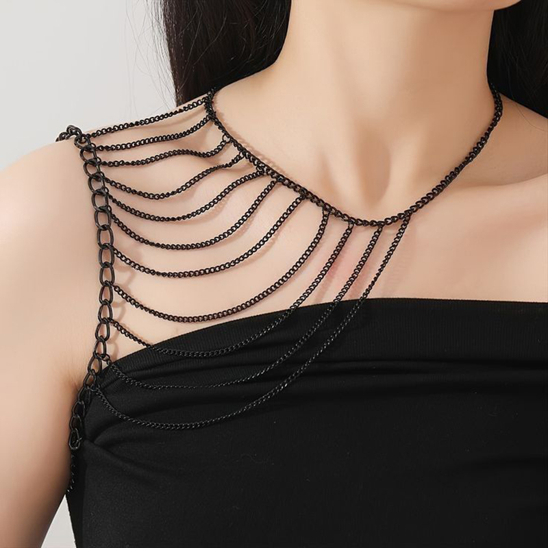 Wielowarstwowy łańcuszek na ra – Body Jewelry Necklace recenzja i cena