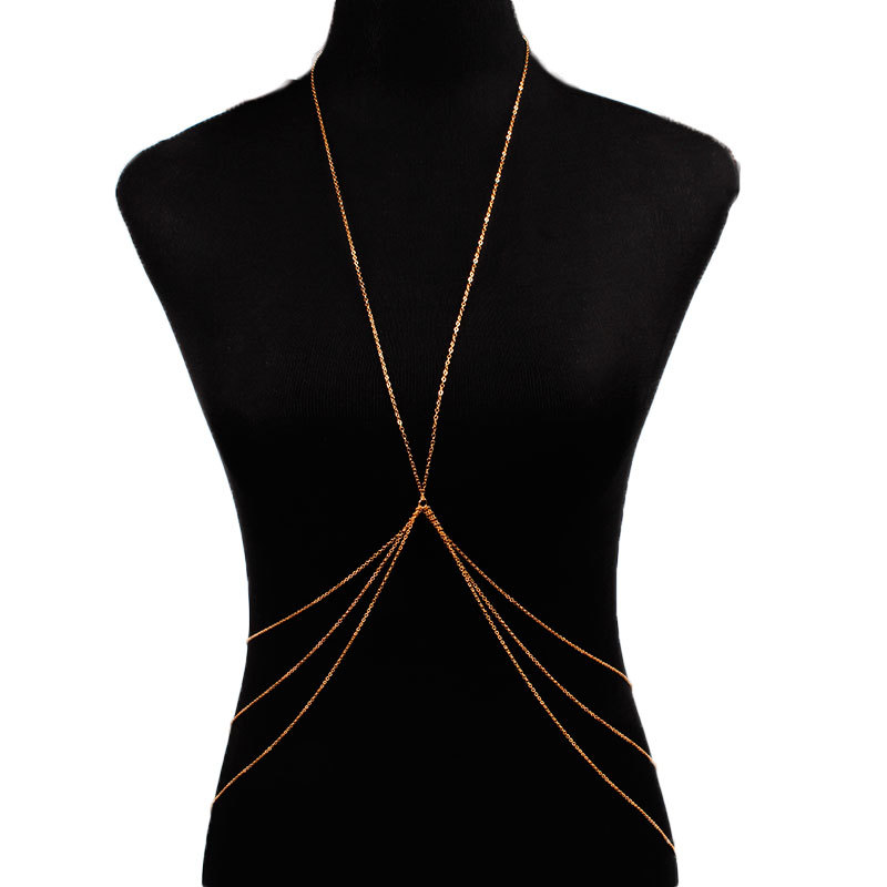 Nowy Prosty Naszyjnik Łańcuszk – Body Jewelry Necklace recenzja i cena