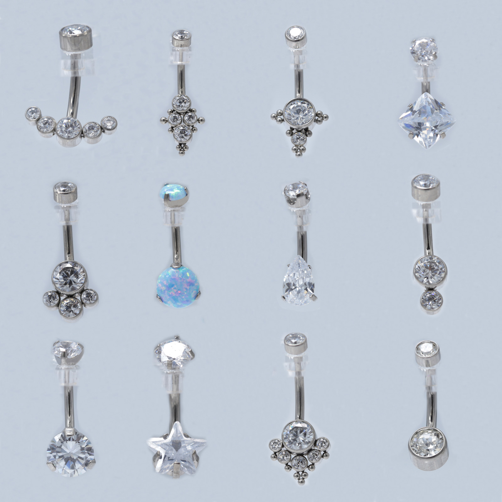 14G tytanowy pierścień do pępk – Body Jewelry Implant Grade Titanium recenzja i cena