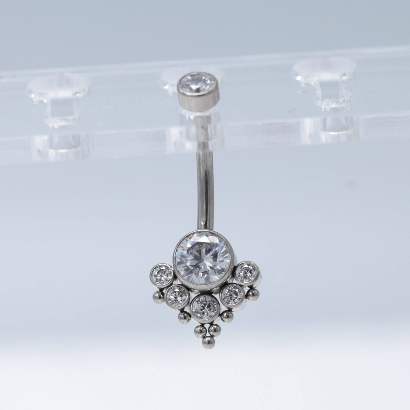 14G tytanowy pierścień do pępk – Body Jewelry Implant Grade Titanium recenzja i cena
