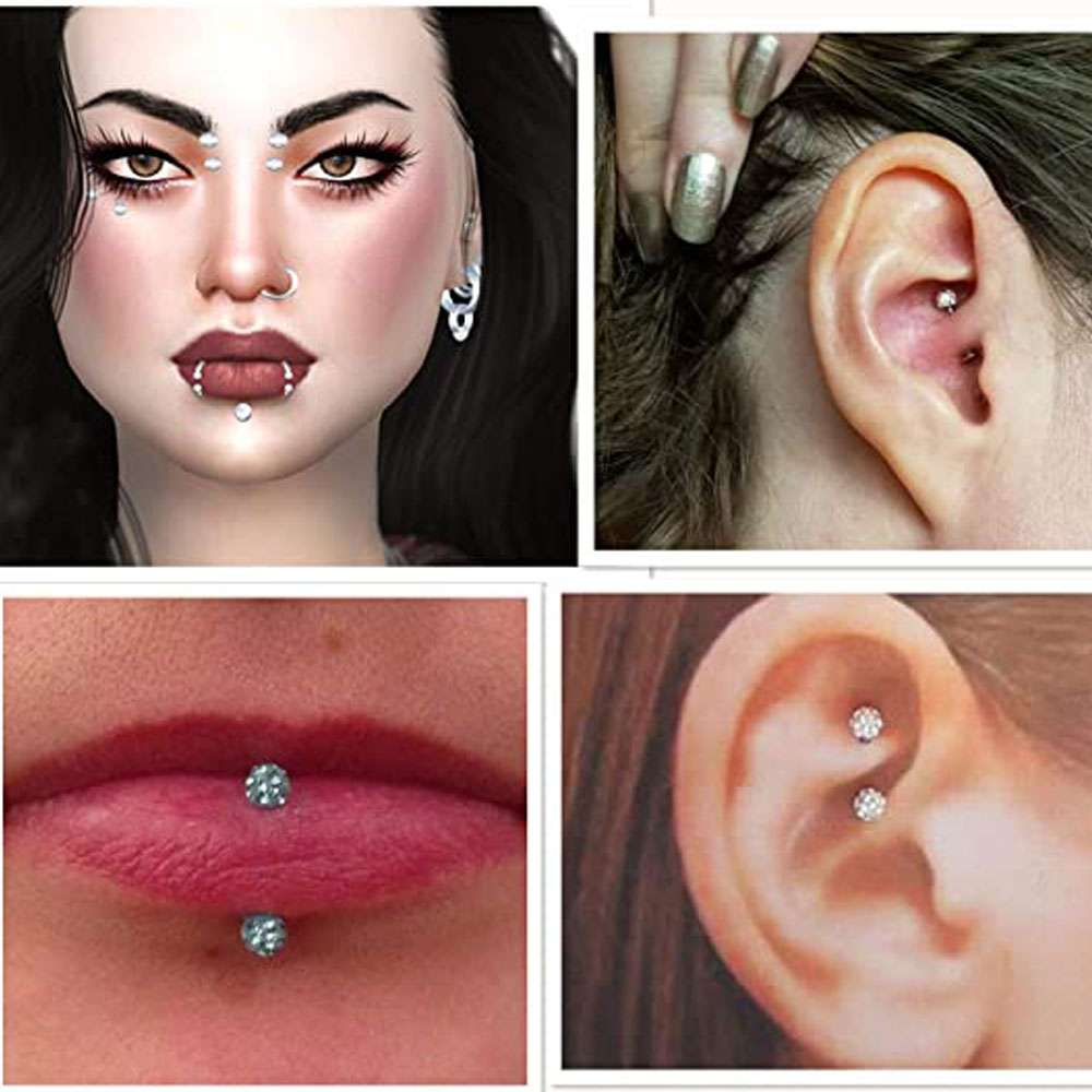 16G do przodu Helix Conch Rook – Conch Earring Hoop recenzja i cena