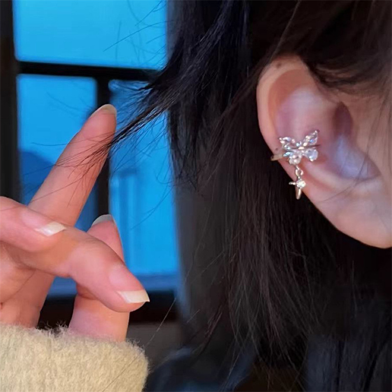 1 SZT. Srebrny Klips do Ucha w – Conch Earring Hoop recenzja i cena