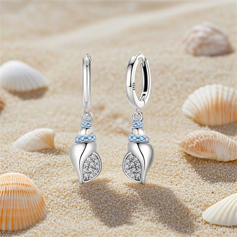 Kolczyki damskie ze srebra pró – Conch Earring Hoop recenzja i cena