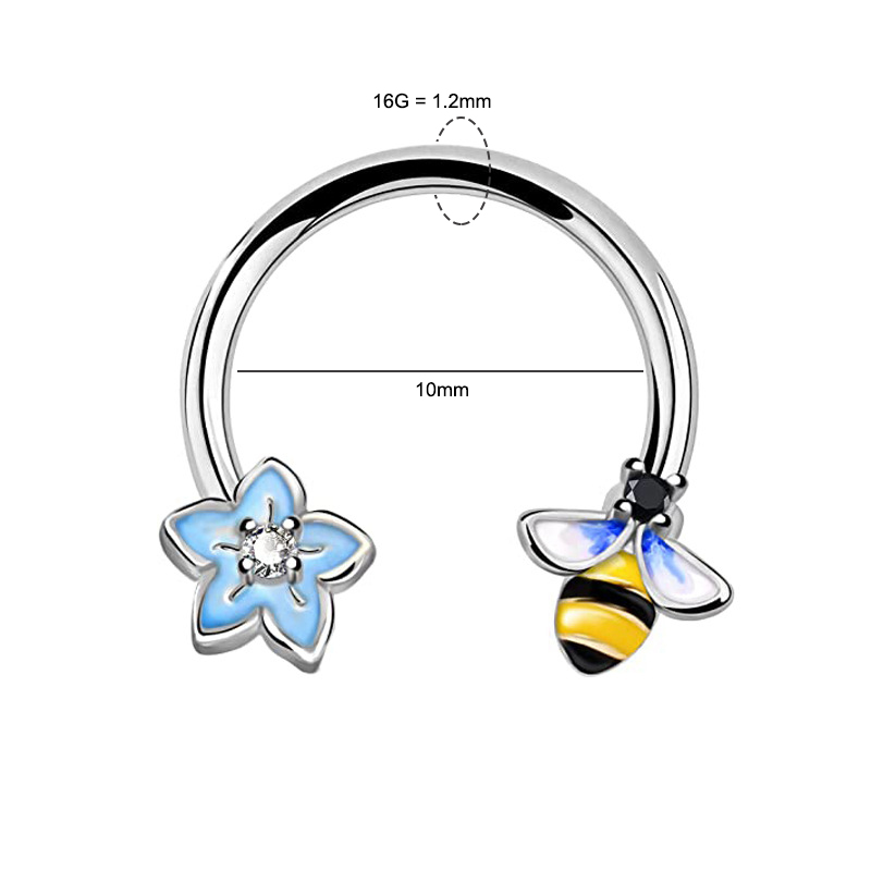 Kolczyk do przegrody nosowej 1 – Conch Earring Hoop recenzja i cena