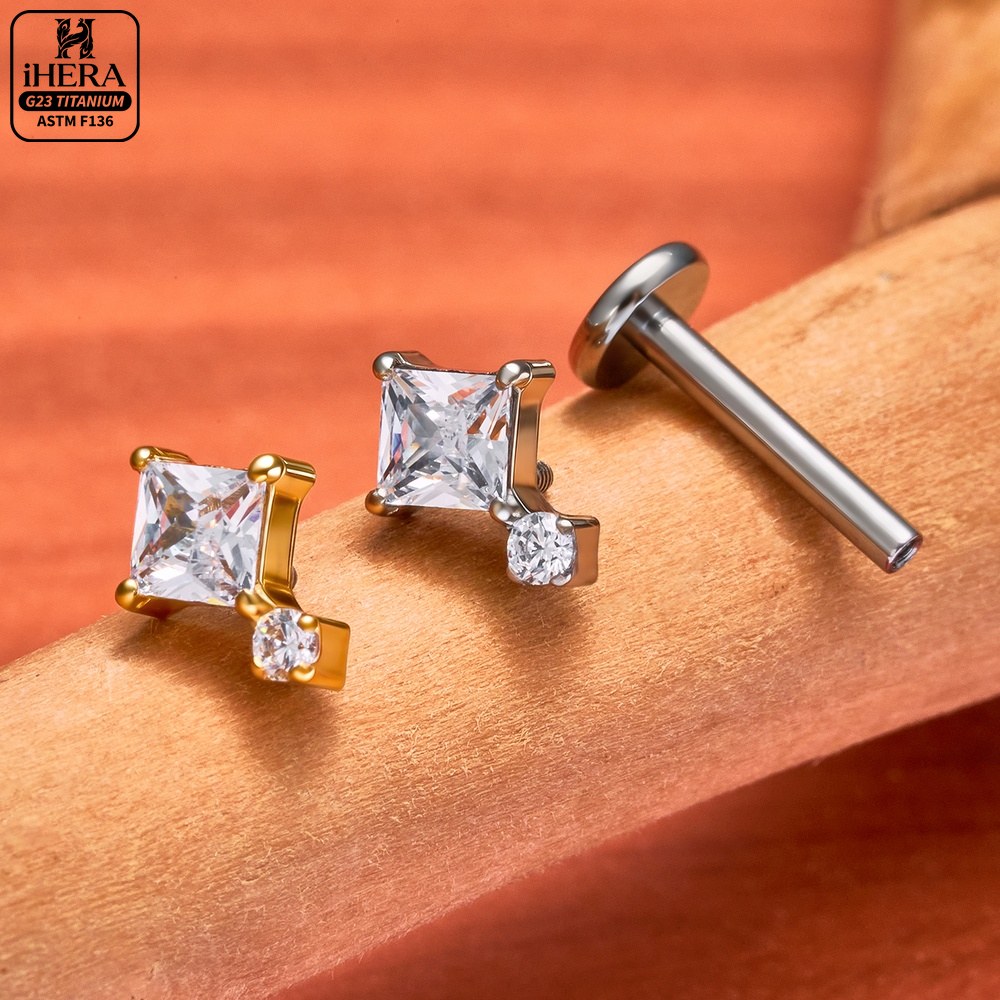 Segment labret z tytanu G23, k – Conch Earring Hoop recenzja i cena