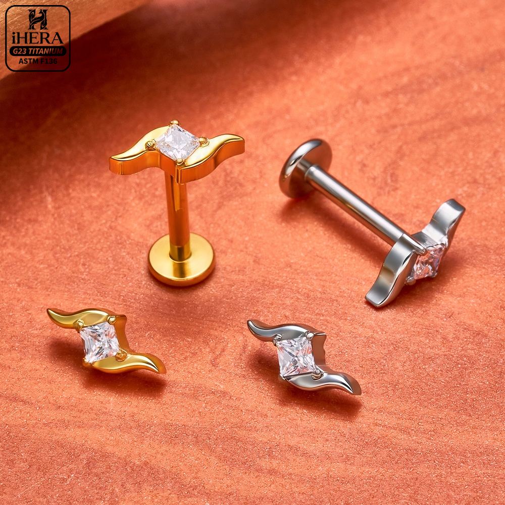 Segment labret z tytanu G23, k – Conch Earring Hoop recenzja i cena