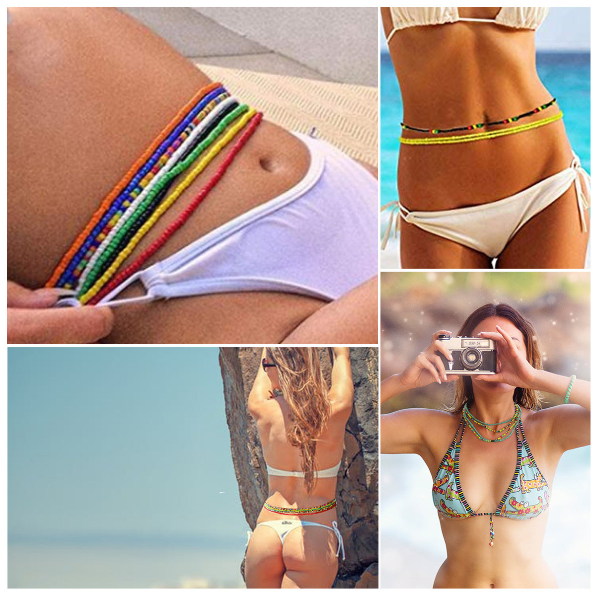 4 sztuki modnych łańcuszków do – Body Jewelry Ideas recenzja i cena