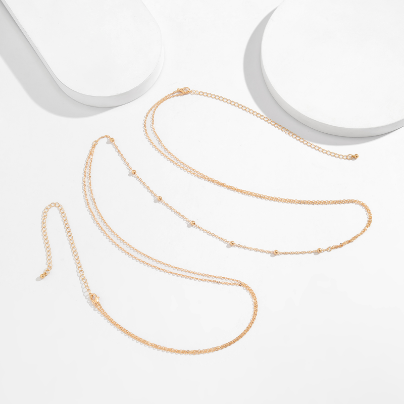 Prosty łańcuszek na ciało z kr – Body Jewelry Necklace recenzja i cena