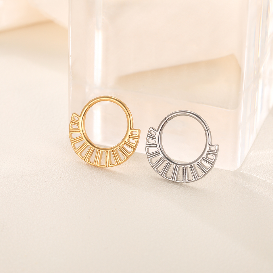 1 SZT. 16G Kolczyk do Septum N – Conch Earring Hoop recenzja i cena
